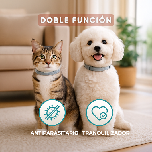 Collar Antiparasitario 2 en 1 Pet Safe 🐾
