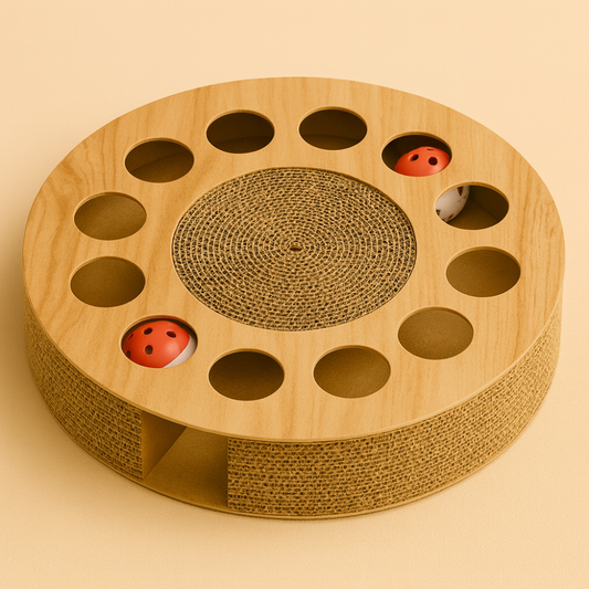 Rascador Redondo Interactivo