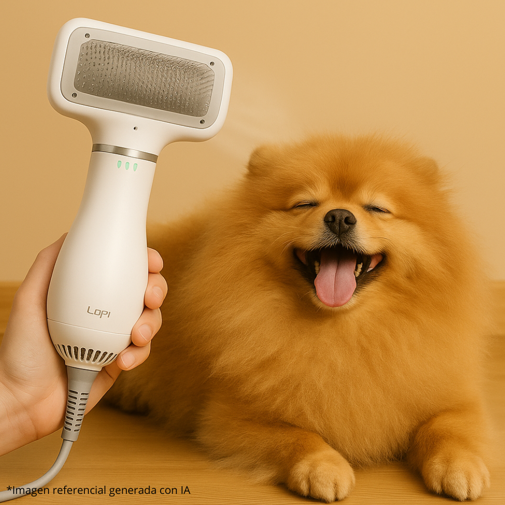Peluquería & Secado 2 en 1 para Mascotas 🐾 | Silencioso + Compacto + Seguro