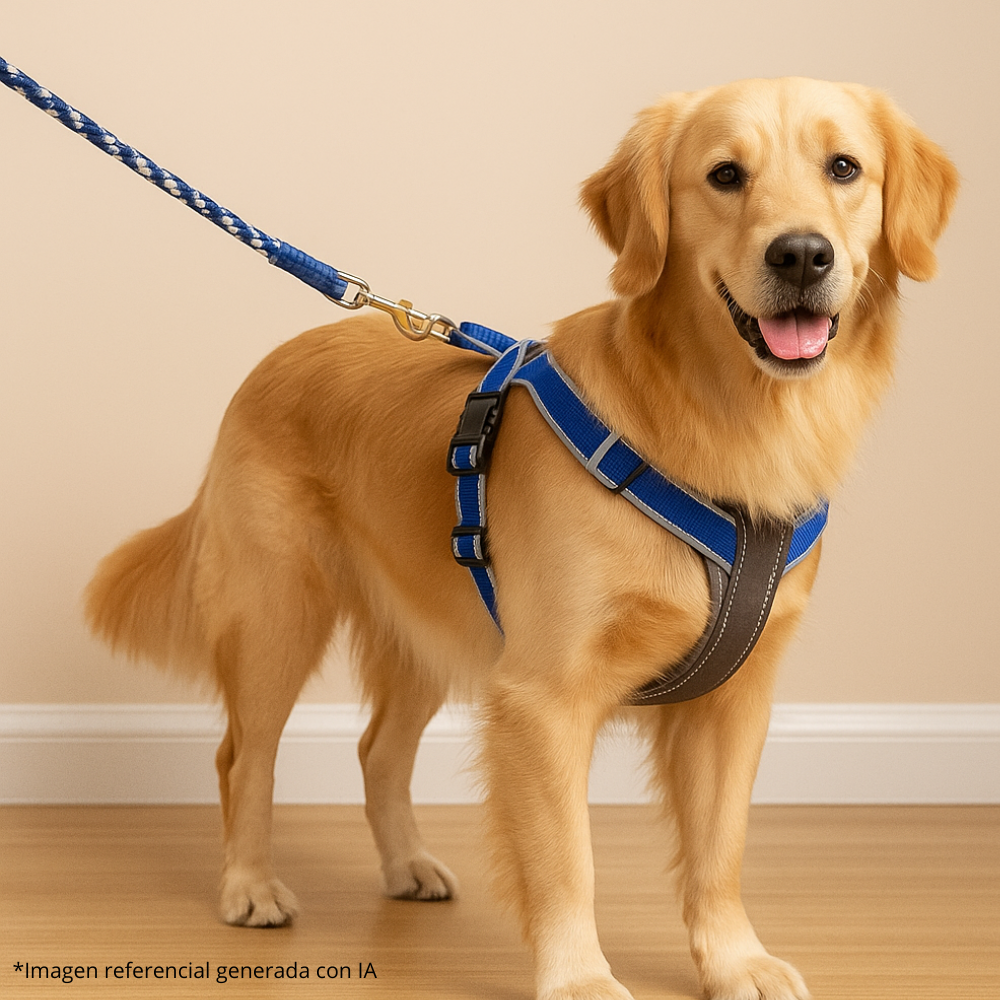 Arnés con Correa Antitirones para Perros 🐶 | Reflectante y Ajustable