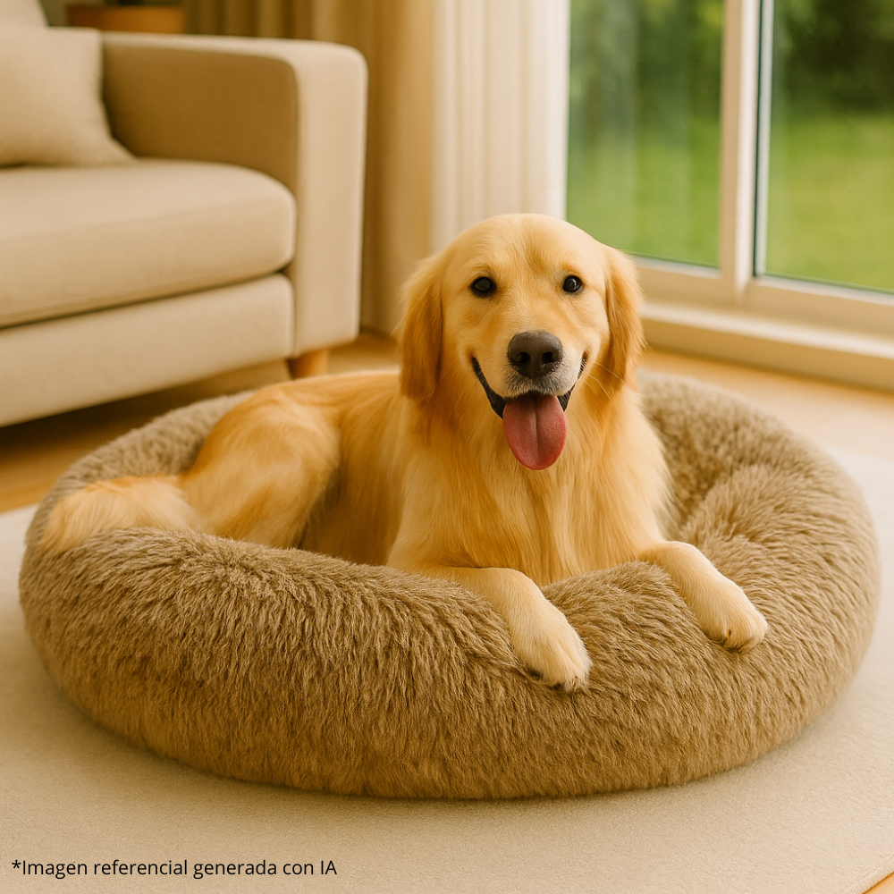 Cama Antiestrés Premium para Perros 🐶