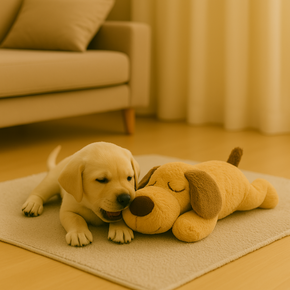 Peluche con Latido para Mascotas 🧸❤️