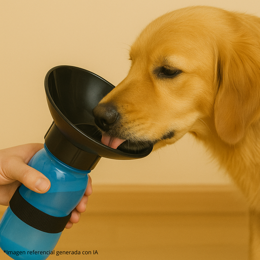 Botella Plegable para Perros y Gatos | 500ml