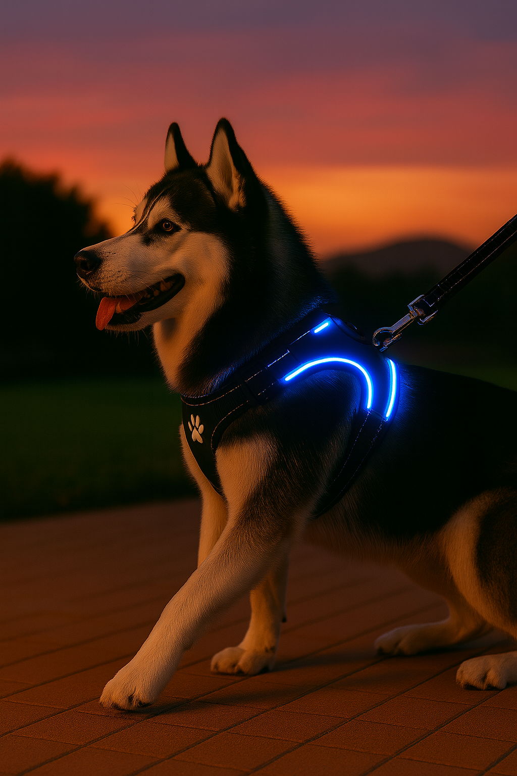 Arnés LED Antitirones y Recargable 💡🐾