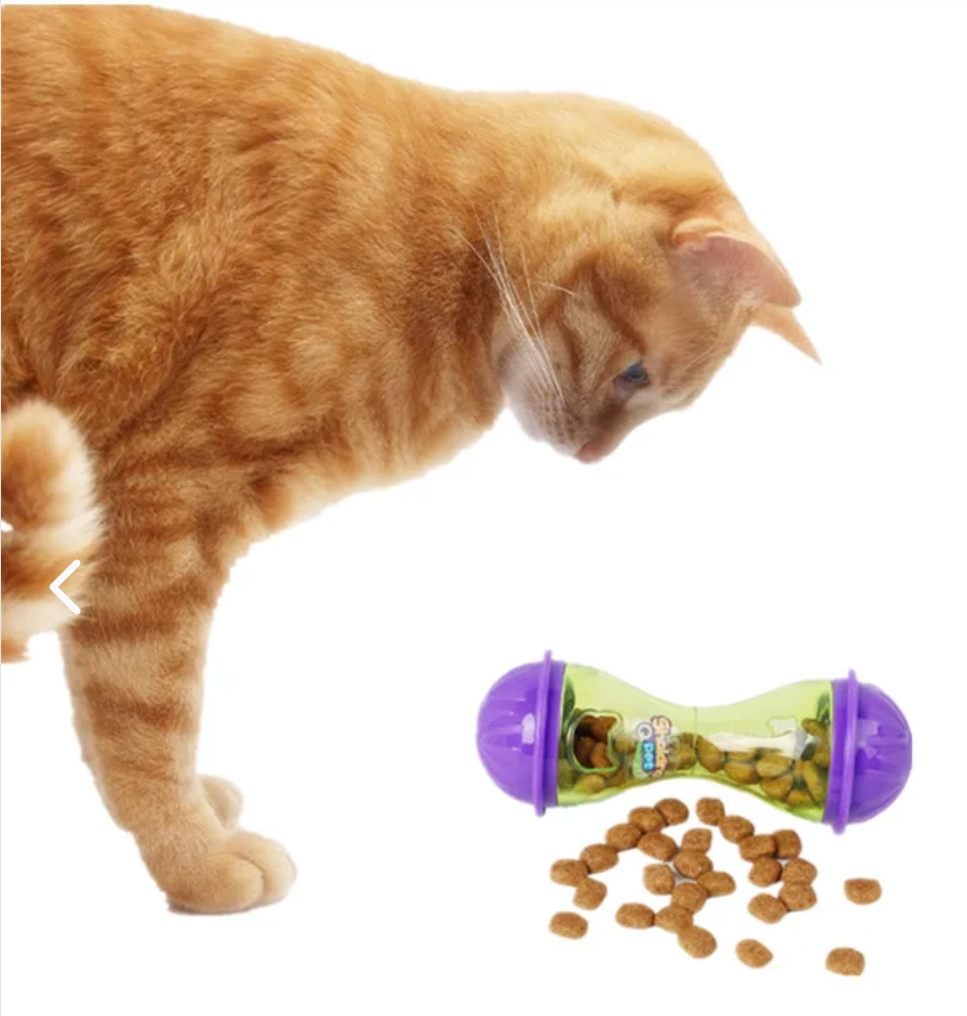 Juguete Interactivo para Gatos | Dispensador de Comida y Snacks 🐱🎯