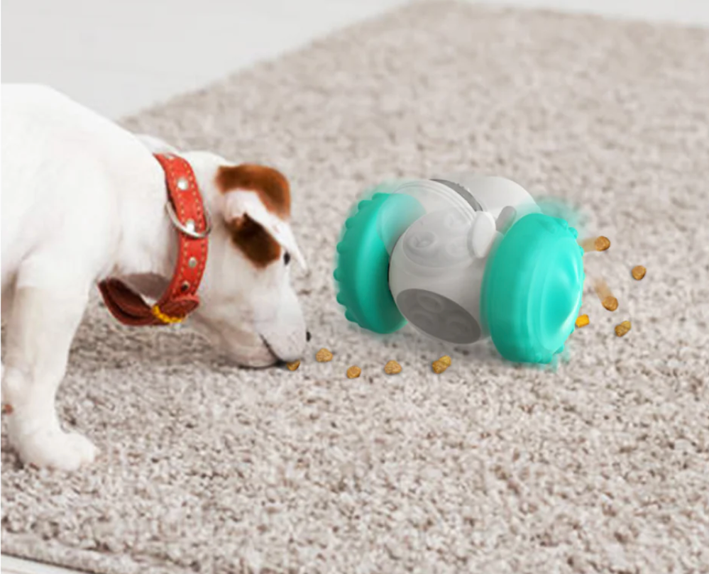 Juguete Dispensador de Comida para Perros y Gatos – Estilo Robot Interactivo 🤖🐶