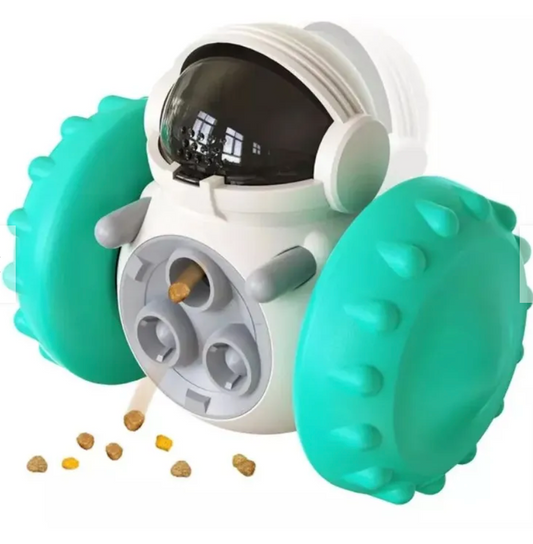 Juguete Dispensador de Comida – Robot Interactivo 🤖🐶