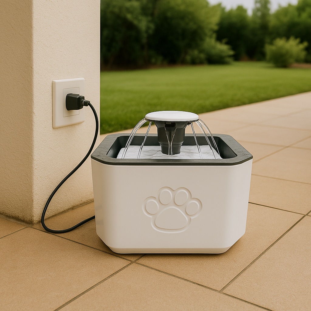 Fuente de Agua Automática para Mascotas 2.5L