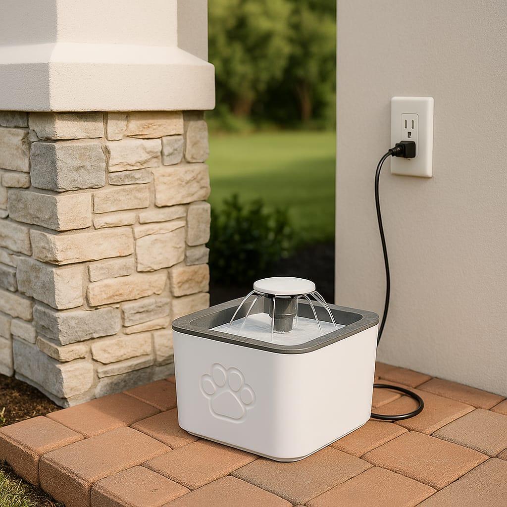 Fuente de Agua Automática para Mascotas 2.5L