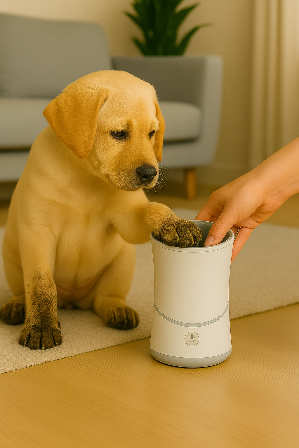 Limpiador Automático de Patas 🐶 USB Recargable – Para Perros y Mascotas Activas