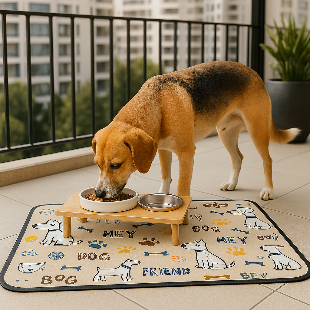 Mat Antideslizante Premium para Mascotas