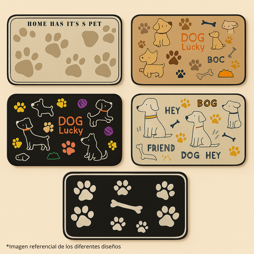 Mat Antideslizante Premium para Mascotas
