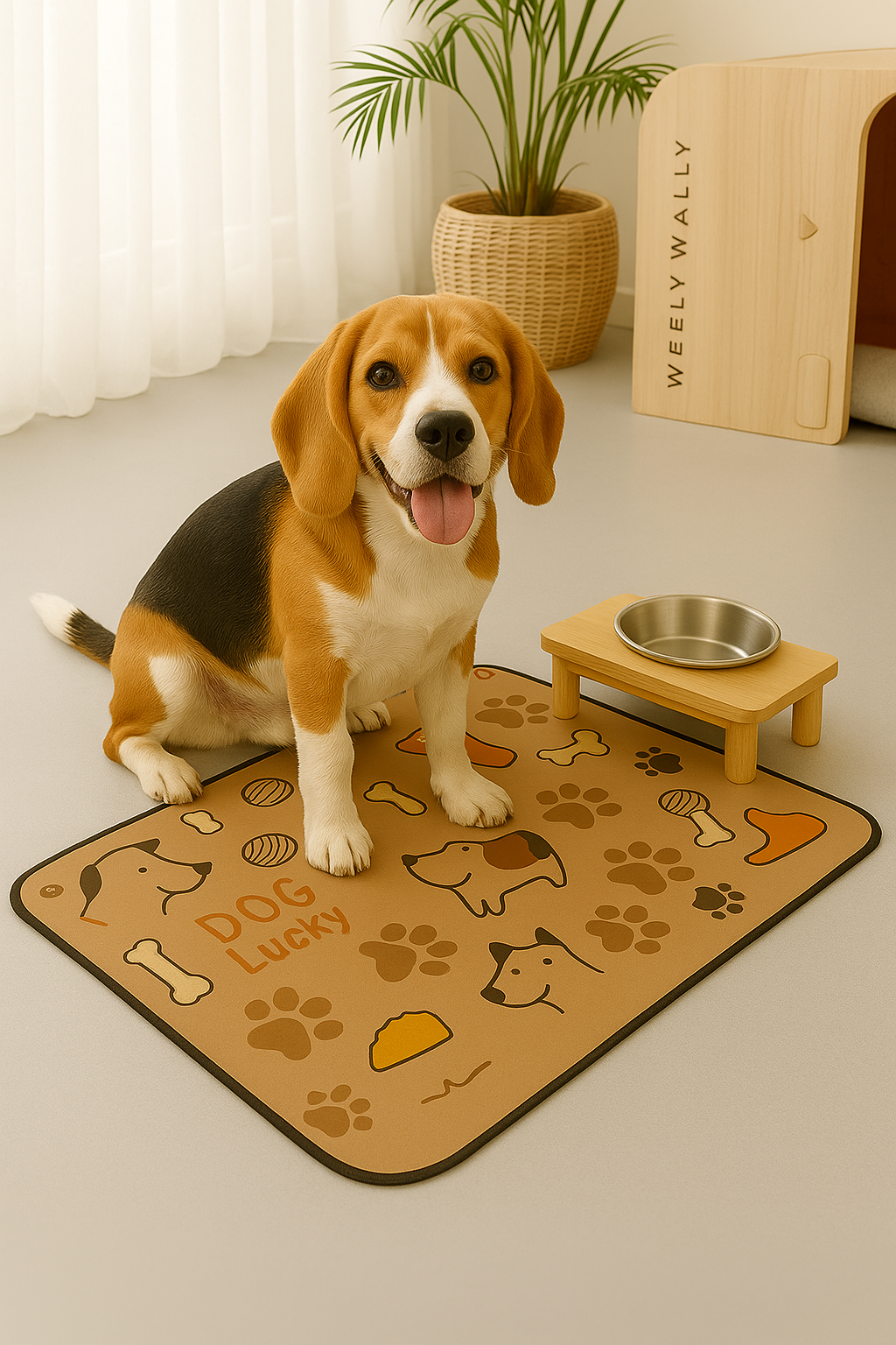 Mat Antideslizante Premium para Mascotas