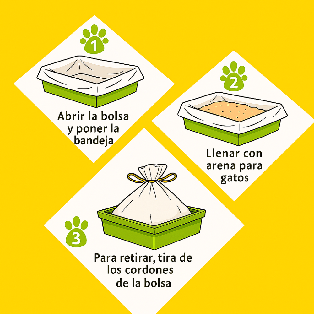 Bolsas Desechables para Arenero