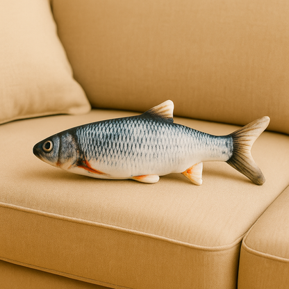 Pez Saltarín Interactivo Recargable para Gatos