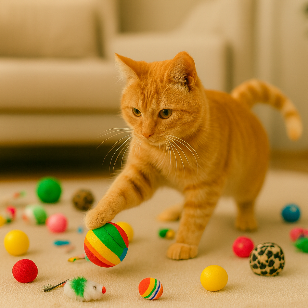 Set Antiestrés: 21 Juguetes Interactivos + Túnel para Gato