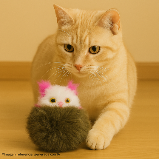Pelota Inteligente para Gatos 🐱