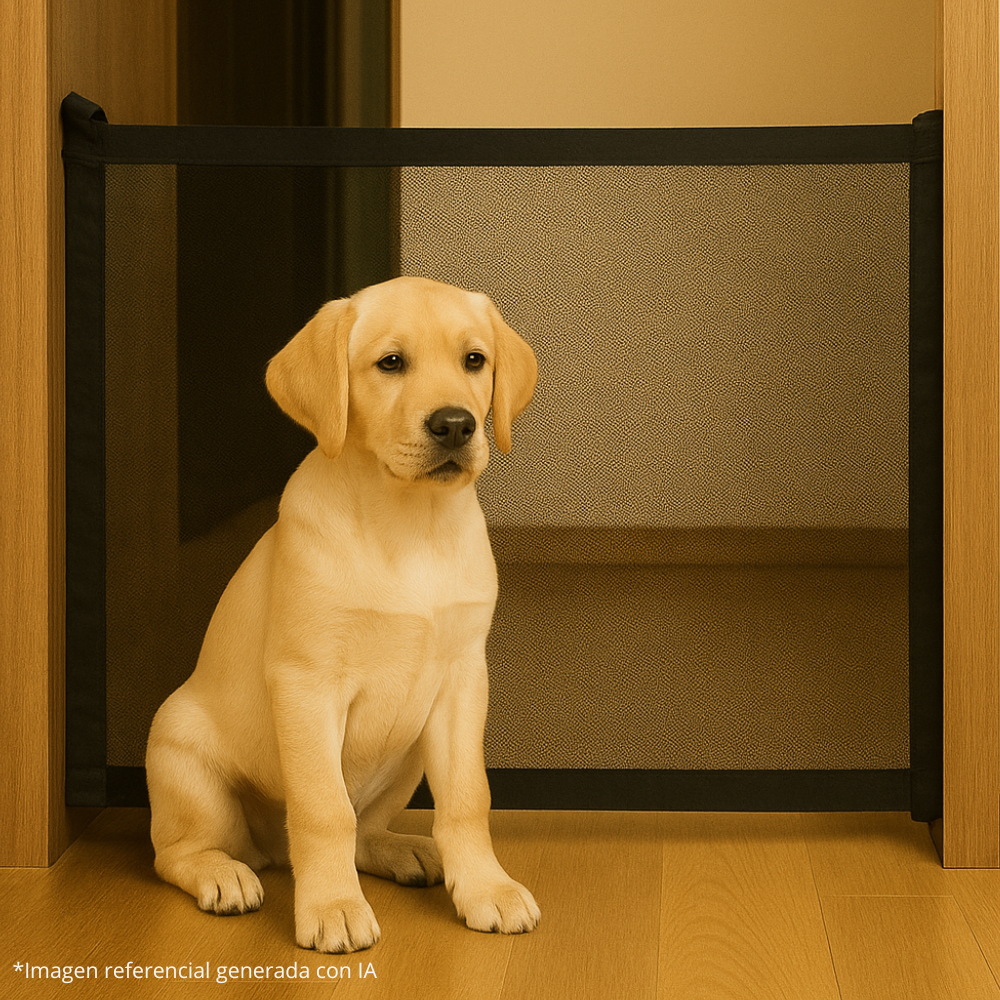 Malla de Protección para Mascotas 🐶 – Puertas, Escaleras y Balcones | Reforzada y Portátil