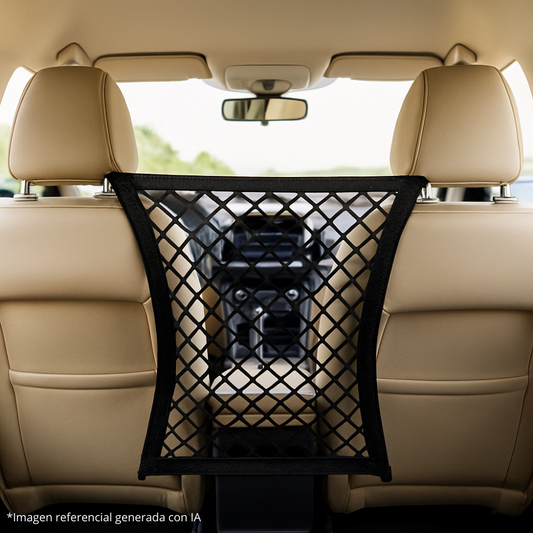 Malla de Seguridad para Mascotas 🐶🚗 | Barrera para Auto Universal