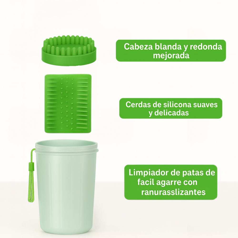 Limpiador de Patas Portátil 🐾