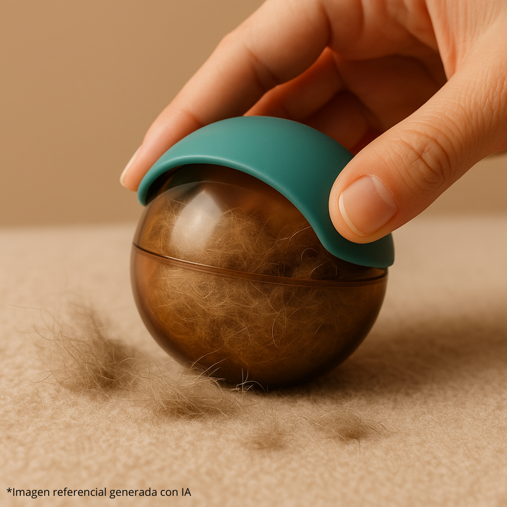Pelota Pegajosa Quitapelusas y Pelos 🧼🐾