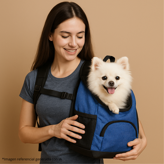 Mochila Canguro para Mascotas 🐾 Práctica y Segura