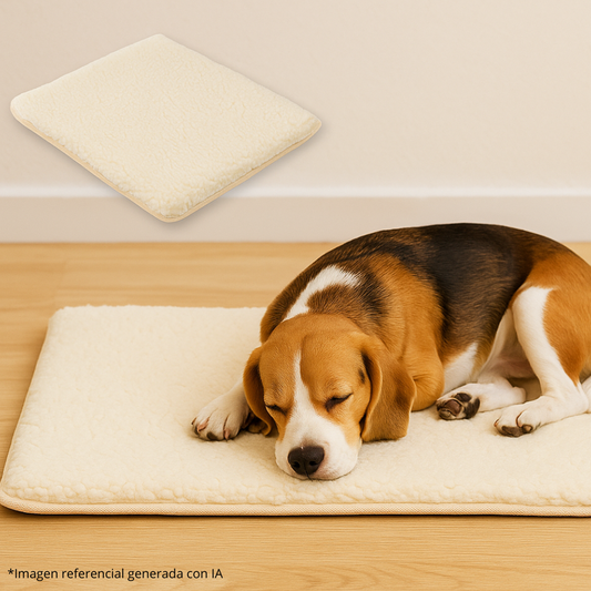 Alfombra Polar Autocalefactante para Mascotas – 59x47 cm