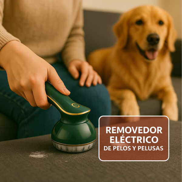 Removedor Eléctrico de Pelos y Pelusas