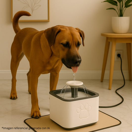 Fuente de Agua Automática para Mascotas 2.5L