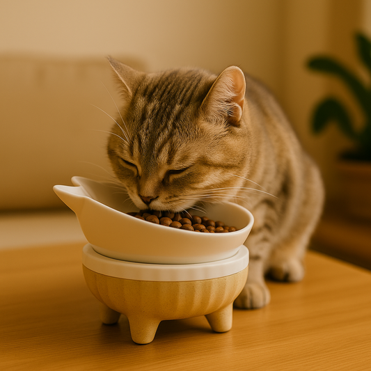 Cuencos Elevados para Gatos 🐾