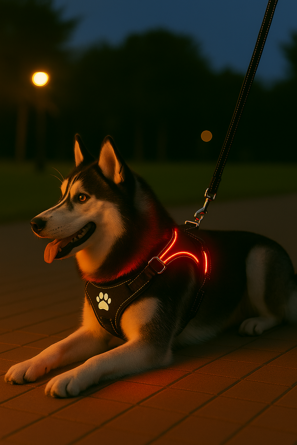 Arnés LED Antitirones y Recargable 💡🐾