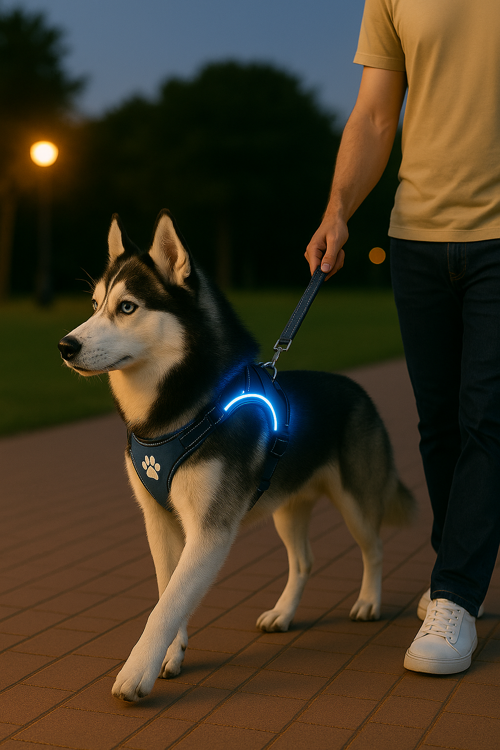 Arnés LED Antitirones y Recargable 💡🐾