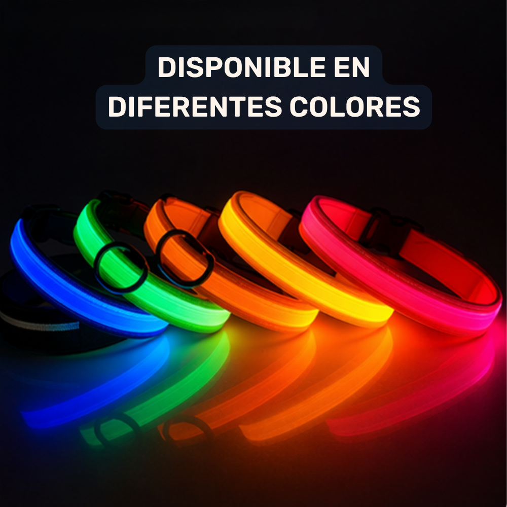 Collar Luminoso LED Recargable