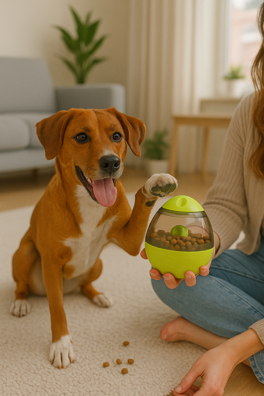 Juguete Dispensador de Comida Interactivo 🧠🐶