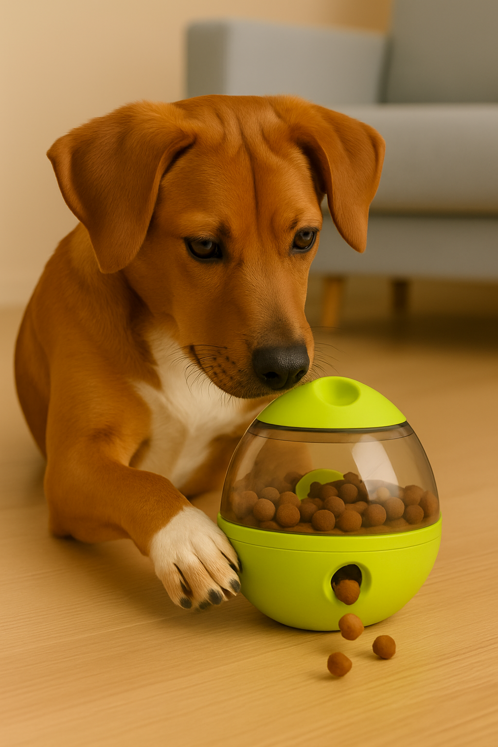 Juguete Dispensador de Comida Interactivo 🧠🐶