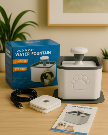 Fuente de Agua Automática 2.5L para Mascotas