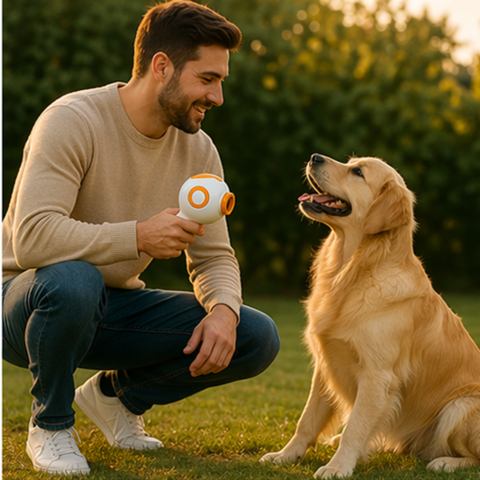Lanzador de Alimentos con Gatillo