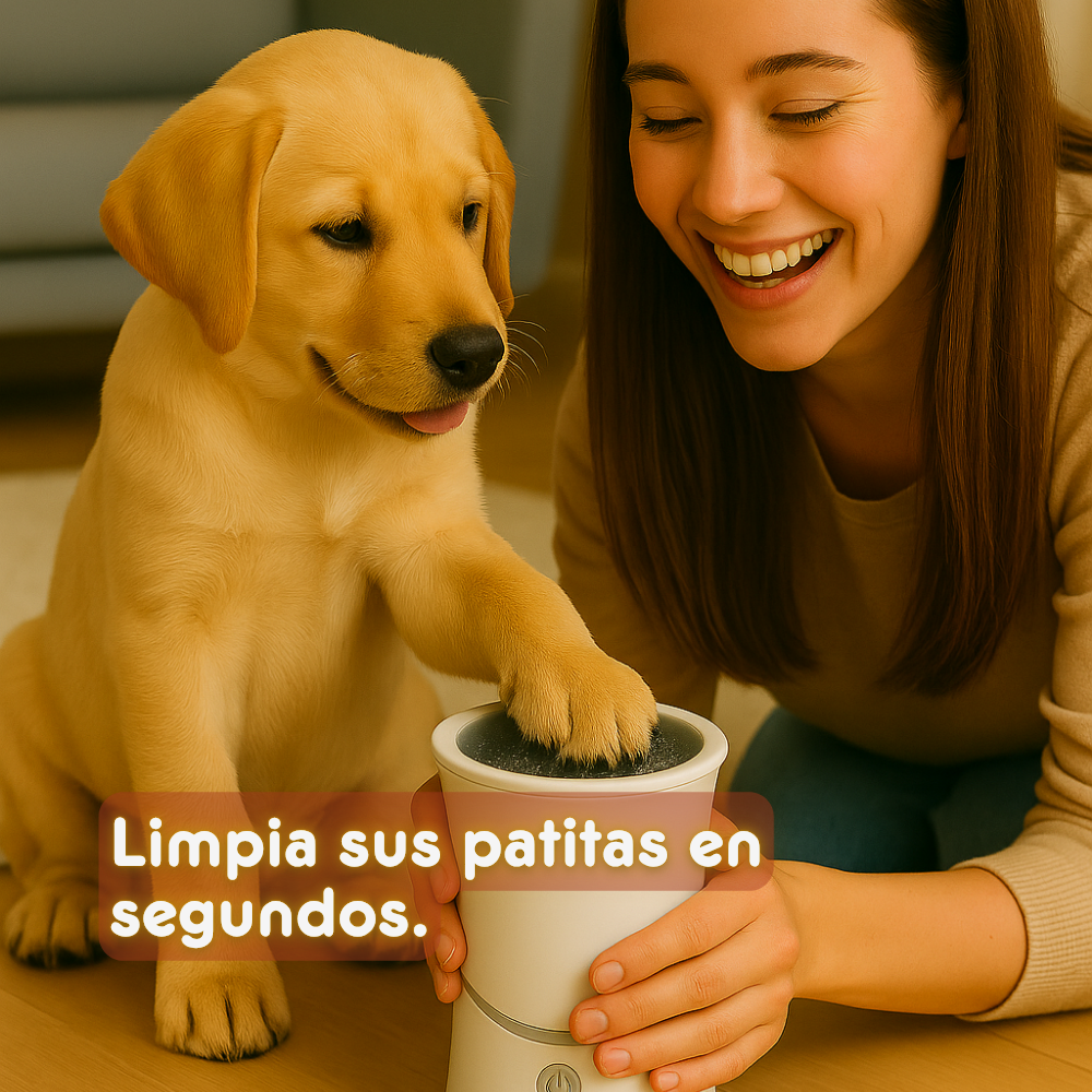 Limpiador Automático de Patas Recargable 🐾