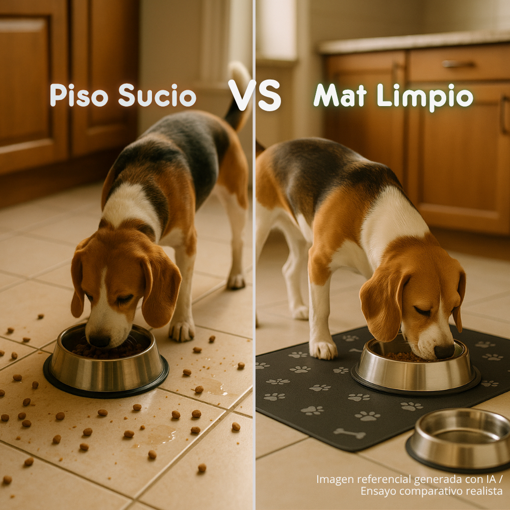 Mat Antideslizante Premium para Mascotas 🐾