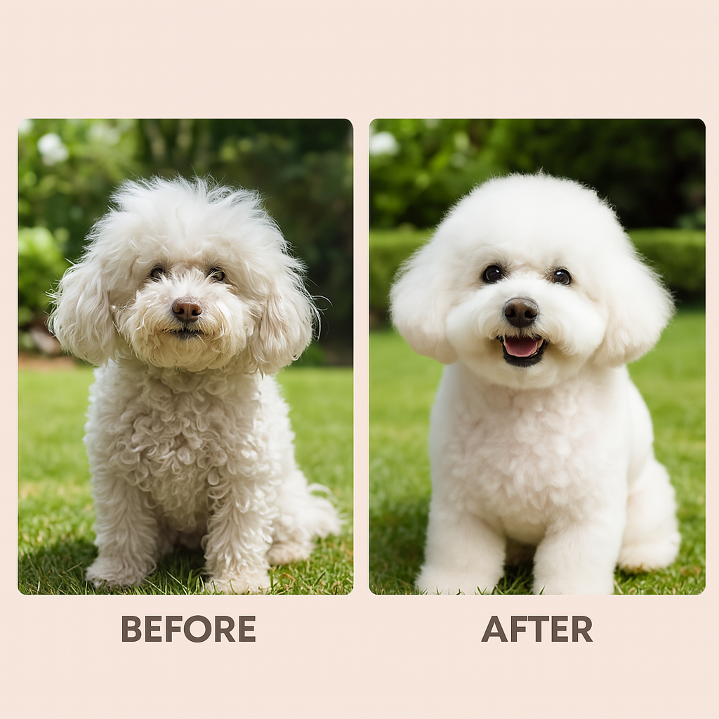 Peluquería & Secado 2 en 1 para Mascotas 🐾 | Silencioso + Compacto + Seguro