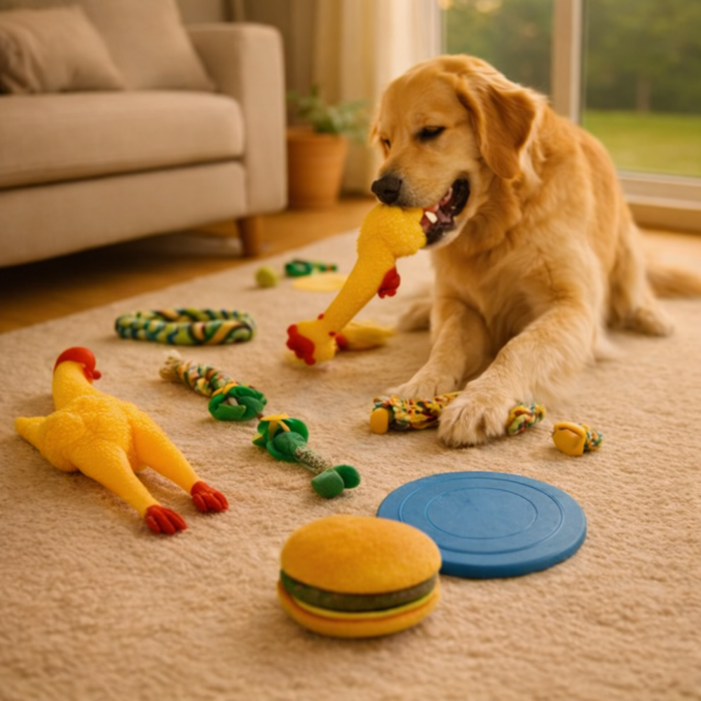 Set 10 Juguetes para Mascotas