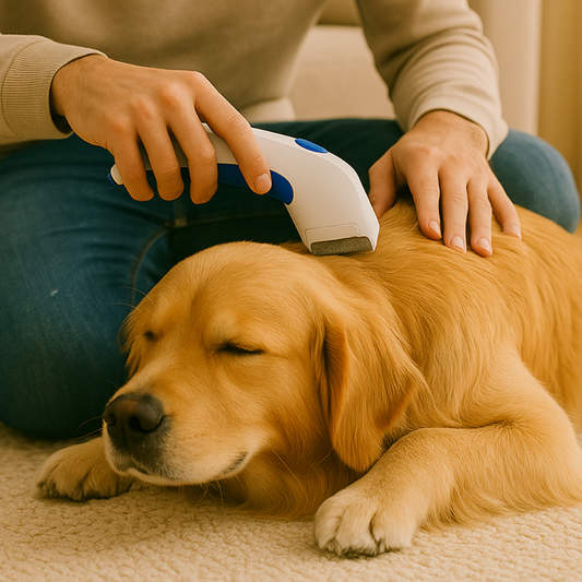 Peine Eléctrico Antipulgas 100% Seguro 🐾