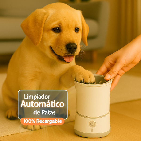 Limpiador Automático de Patas Recargable 🐾