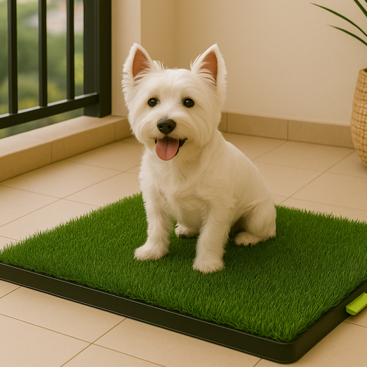 Baño Césped Reutilizable XL 🟩 Para Perros