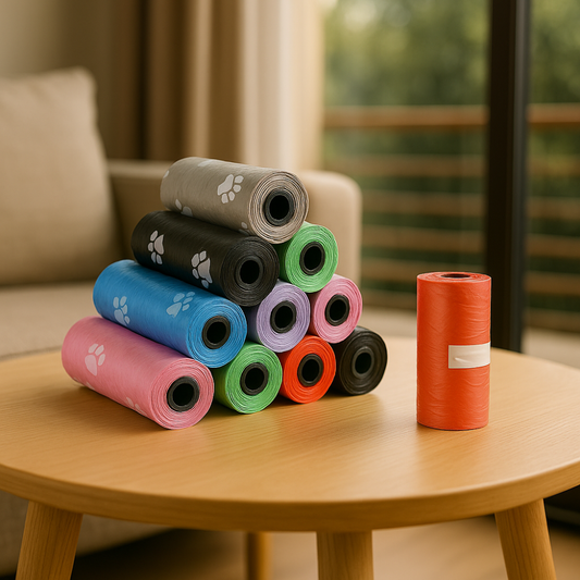 Pack de 12 Rollos de Bolsas Biodegradables 🐶🌱