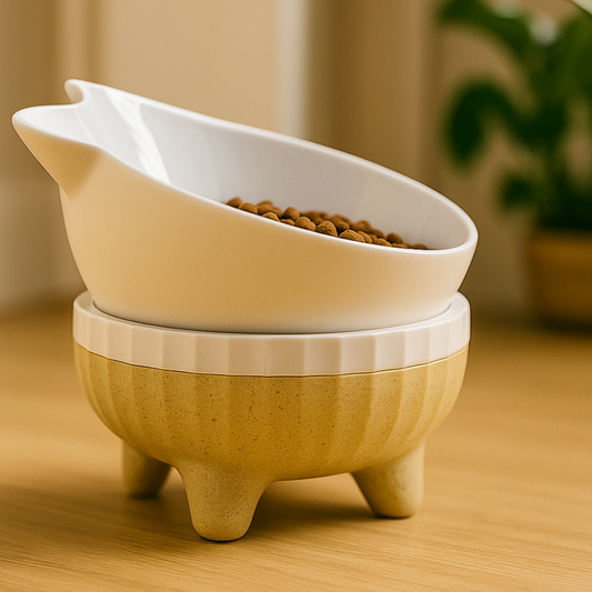 Cuencos Elevados para Gatos 🐾