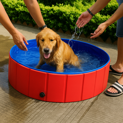 Piscina Plegable para Perros